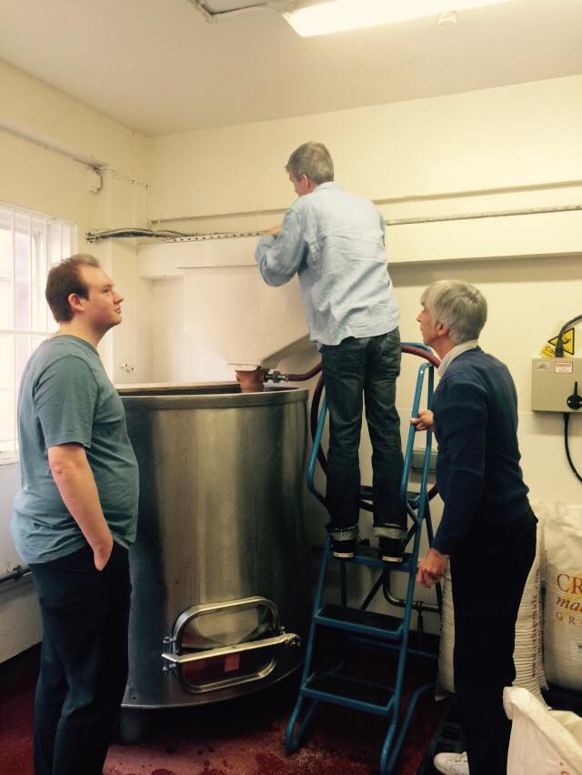 Feeding in the malt